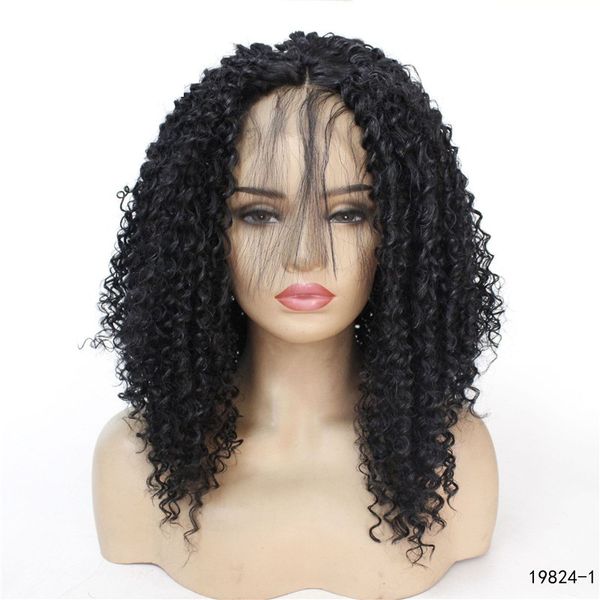 black color kinky curly synthetic lacefront wig 14~26 inches pelucas high temperature fiber lace front wigs 19824-1, Black;brown
black color kinky curly synthetic lacefront wig 14~26 inches pelucas high temperature fiber lace front wigs 19824-1, Black;brown