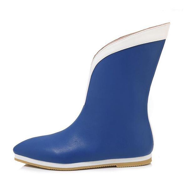 fashion ankle boots for women rain boots non-slip rubber autumn spring women's rain pointed toe outdoor water shoes blue1, Black
fashion ankle boots for women rain boots non-slip rubber autumn spring women's rain pointed toe outdoor water shoes blue1, Black