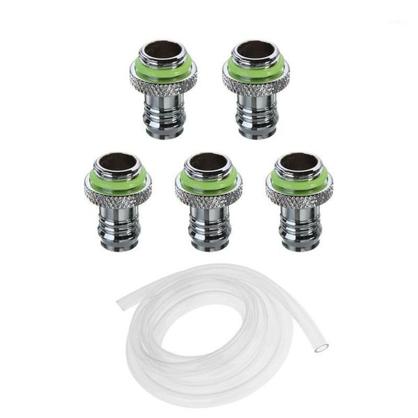 fans & coolings 6 pcs accessories: 5 barb fitting water cooling radiator 1 pvc pipe tube cpu gpu block adapter1
fans & coolings 6 pcs accessories: 5 barb fitting water cooling radiator 1 pvc pipe tube cpu gpu block adapter1