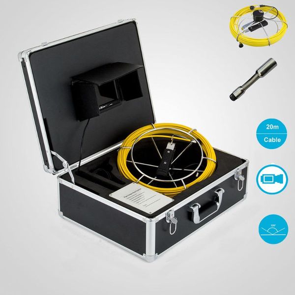 7"lcd dvr 1000tvl pipe inspection camera 23mm 20m cable pipeline sewer drain duct endoscope video camera system
7"lcd dvr 1000tvl pipe inspection camera 23mm 20m cable pipeline sewer drain duct endoscope video camera system