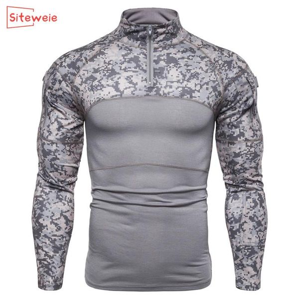 men's t-shirts siteweie fashion outdoor fitness t shirt camouflage long sleeve sweatshirts men casual joggers sport oversized g425, White;black
men's t-shirts siteweie fashion outdoor fitness t shirt camouflage long sleeve sweatshirts men casual joggers sport oversized g425, White;black