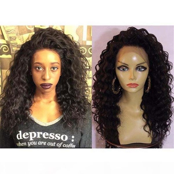 deep wave lace front human hair wigs 150 density pre plucked brazilian hair wigs remy natural color, Black;brown
deep wave lace front human hair wigs 150 density pre plucked brazilian hair wigs remy natural color, Black;brown