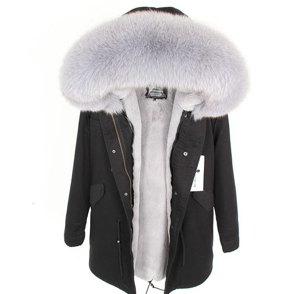 new natural fox 2021 womanly fur thickened parker coat cotton winter clothing 1 xe8y, Black
new natural fox 2021 womanly fur thickened parker coat cotton winter clothing 1 xe8y, Black