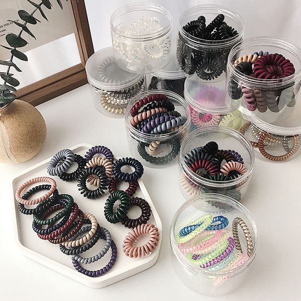 10pcs girl rubber headdress headband anti-telephone line ring female korean version band rope hair accessories
10pcs girl rubber headdress headband anti-telephone line ring female korean version band rope hair accessories