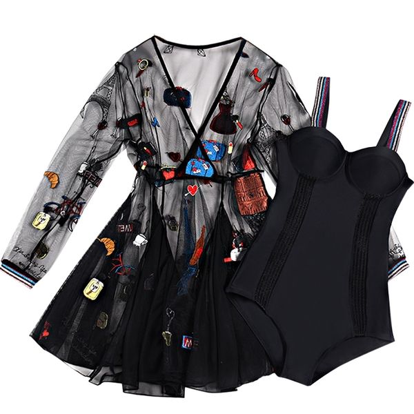 new black one piece swimwear with cover-up summer bathing suit biquinis swimsuit push up woman swim suits beachwear y200824, White;black
new black one piece swimwear with cover-up summer bathing suit biquinis swimsuit push up woman swim suits beachwear y200824, White;black
