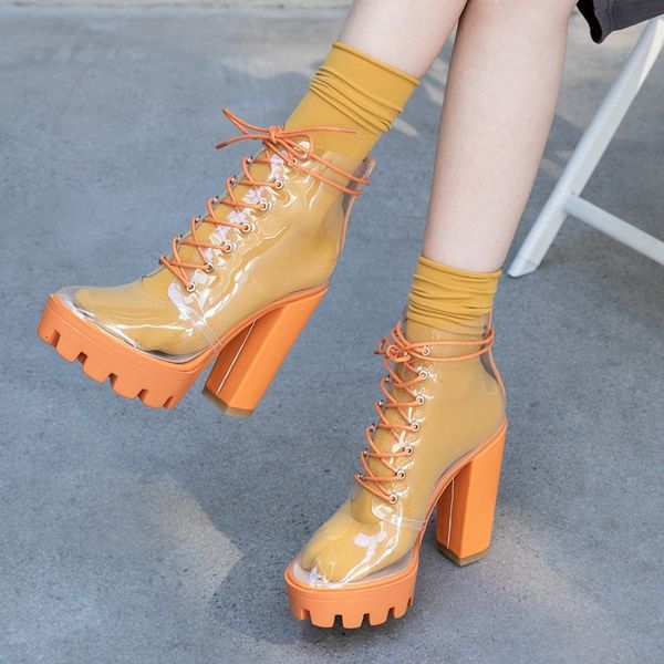 2021 new transparent fashion for women ankle high shoes woman party big 34-41 boots t093, Black
2021 new transparent fashion for women ankle high shoes woman party big 34-41 boots t093, Black