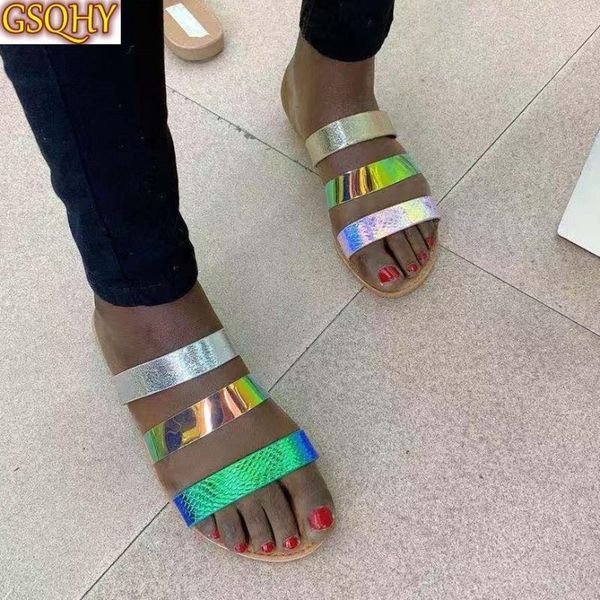 slippers woman glitter flat flip flops pu leather casual fashion bling shoes female shining lady footwear, Black
slippers woman glitter flat flip flops pu leather casual fashion bling shoes female shining lady footwear, Black