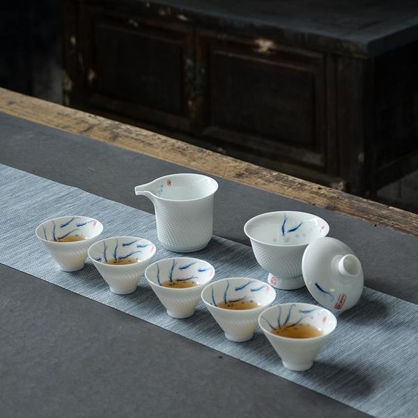 tangpin ceramic teapot kettle handpainted gaiwan teacup fish chinese kung fu tea sets 150ml tangpin ceramic bbyzzm lipper
tangpin ceramic teapot kettle handpainted gaiwan teacup fish chinese kung fu tea sets 150ml tangpin ceramic bbyzzm lipper