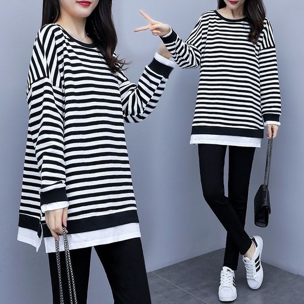 coxwl fat fairy big fat women's wear elf two- large two piece age covered reduction belly stripe long sleeve set autumn new size mm loo, Gray
coxwl fat fairy big fat women's wear elf two- large two piece age covered reduction belly stripe long sleeve set autumn new size mm loo, Gray