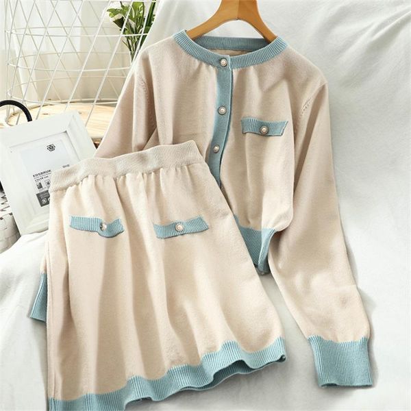 new winter knitted 2 piece set korean chic women long sleeve knit cardigan crop + bodycon mini skirts womens two piece sets1, Gray
new winter knitted 2 piece set korean chic women long sleeve knit cardigan crop + bodycon mini skirts womens two piece sets1, Gray