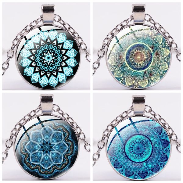 s1853 fashion jewelry flower time gem cabochon yantra pendant necklace sweater necklace, Silver
s1853 fashion jewelry flower time gem cabochon yantra pendant necklace sweater necklace, Silver