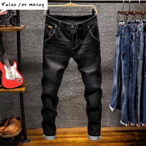 men jeans skinny zipper slim fit denim joggers stretch male jean pencil pants blue men's jeans fashion casual hombre,809
men jeans skinny zipper slim fit denim joggers stretch male jean pencil pants blue men's jeans fashion casual hombre,809
