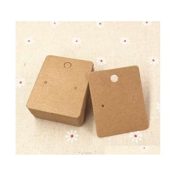 200pcs/lot 5*4cm kraft paper earring cards blank jewelry packing cards brown earring display cards jewelry price tags jsrjy
200pcs/lot 5*4cm kraft paper earring cards blank jewelry packing cards brown earring display cards jewelry price tags jsrjy