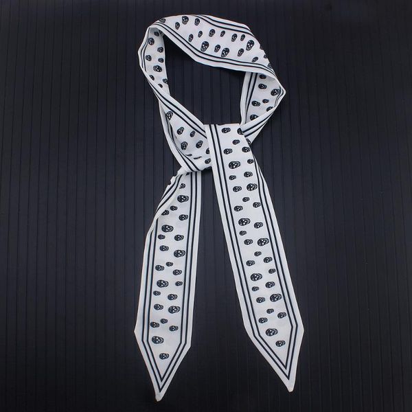 scarves 120*5cm tie bag handle silk scarf small ribbon twill weave skull necklace all-match neckerchief, Blue;gray
scarves 120*5cm tie bag handle silk scarf small ribbon twill weave skull necklace all-match neckerchief, Blue;gray