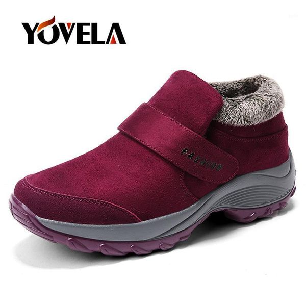 2020 fashion winter women suede leather snow boots warm plush ankle boots women lace-up winter outdoor warm fur shoes size 421, Black
2020 fashion winter women suede leather snow boots warm plush ankle boots women lace-up winter outdoor warm fur shoes size 421, Black