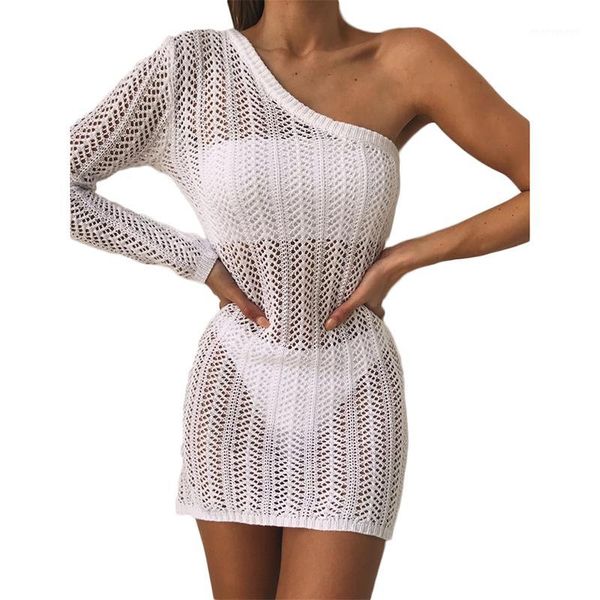 women's swimwear open dress women elegant white lace one shoulder flare sleeve clubwear short party club dresses1, White;black
women's swimwear open dress women elegant white lace one shoulder flare sleeve clubwear short party club dresses1, White;black