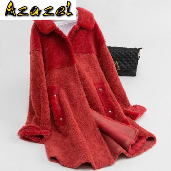 real collar 100% wool jacket autumn winter coat clothes 2021 korean sheep shearling women zt3904, Black
real collar 100% wool jacket autumn winter coat clothes 2021 korean sheep shearling women zt3904, Black