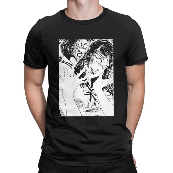 спорт junji ито печать футболки мужчины 100% хлопок винтажные футболки crewneck harajuku японский horror манга тройники с коротким рукавом т
спорт junji ито печать футболки мужчины 100% хлопок винтажные футболки crewneck harajuku японский horror манга тройники с коротким рукавом т