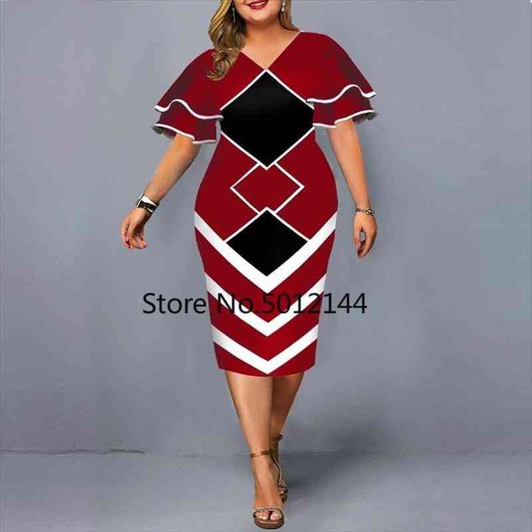women dress elegant geometric print evening party dress casual plus size layered bell sleeve office bodycon club outfits, Black;gray
women dress elegant geometric print evening party dress casual plus size layered bell sleeve office bodycon club outfits, Black;gray
