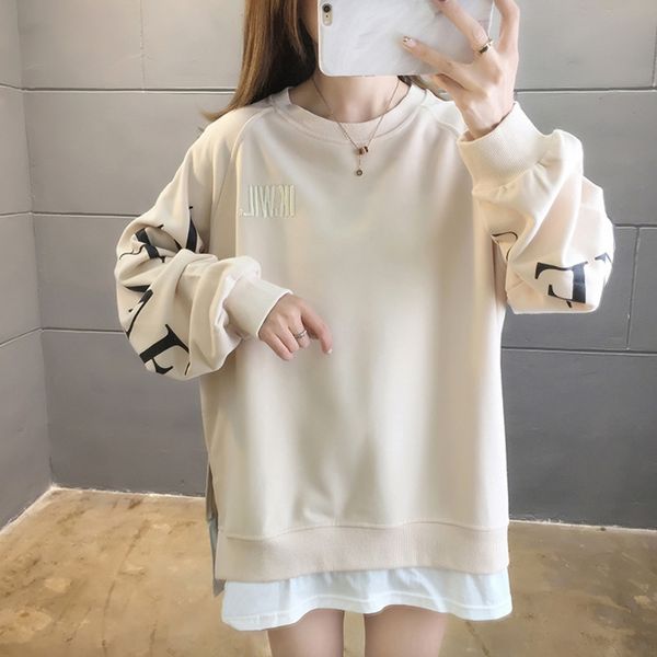 осень crew neck с длинным рукавом 2020 top пуловер новый сплошной цвет напечатанный свитер пассивом случайный верхней женщин с тонкими пулов, Black
осень crew neck с длинным рукавом 2020 top пуловер новый сплошной цвет напечатанный свитер пассивом случайный верхней женщин с тонкими пулов, Black