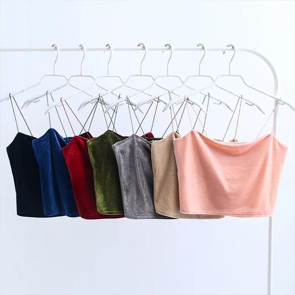 2020 women corduroy korea solid color short camisole female tie gold velvet bralette crop streetwear pink bustier, White
2020 women corduroy korea solid color short camisole female tie gold velvet bralette crop streetwear pink bustier, White