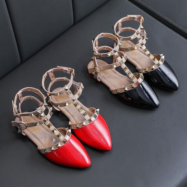 flat shoes princess rivets sandals girls t strap mary janes patent leather toddlers baby wedding big girl flats, Black;grey
flat shoes princess rivets sandals girls t strap mary janes patent leather toddlers baby wedding big girl flats, Black;grey