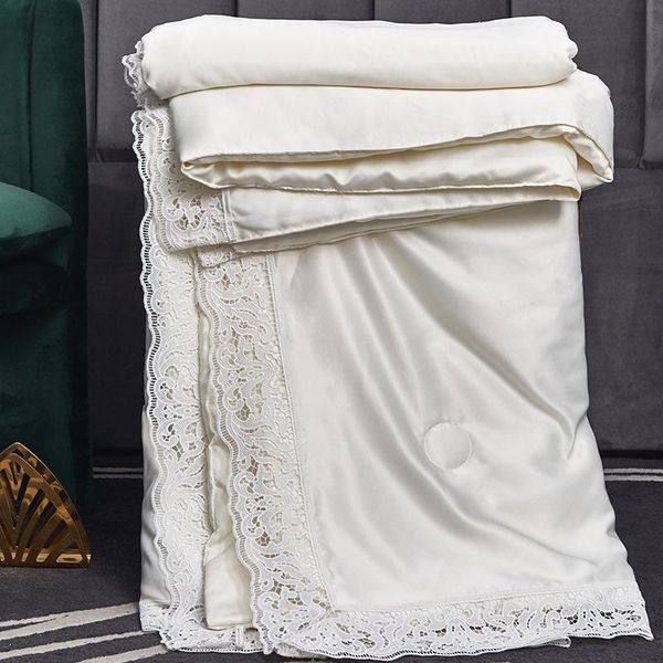 summer soft comfortable silk quilt single lace home solid double bed cover blanket washable skin-friendly sofa bed nap quilt
summer soft comfortable silk quilt single lace home solid double bed cover blanket washable skin-friendly sofa bed nap quilt