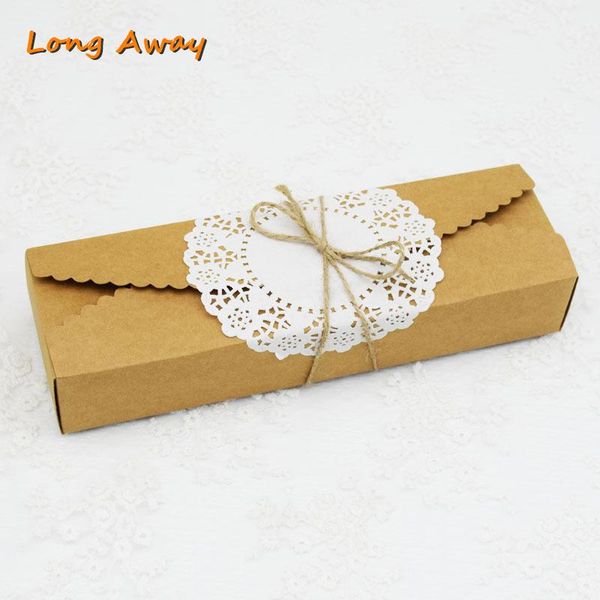 10pcs 23*7*4cm kraft paper gift box packaging scallop cookie box packaging for sweets candies wedding mararon
10pcs 23*7*4cm kraft paper gift box packaging scallop cookie box packaging for sweets candies wedding mararon