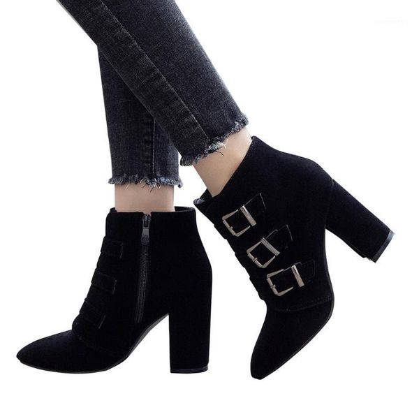 sagace winter fashion high heel women ankle booties shoes square heel ankle booties shoes ladies square heels short1, Black
sagace winter fashion high heel women ankle booties shoes square heel ankle booties shoes ladies square heels short1, Black