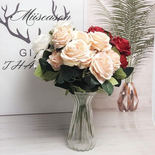 10 heads pink acacia rose artificial flowers silk for wedding decoration fake big flowers red for home decor autumn1
10 heads pink acacia rose artificial flowers silk for wedding decoration fake big flowers red for home decor autumn1
