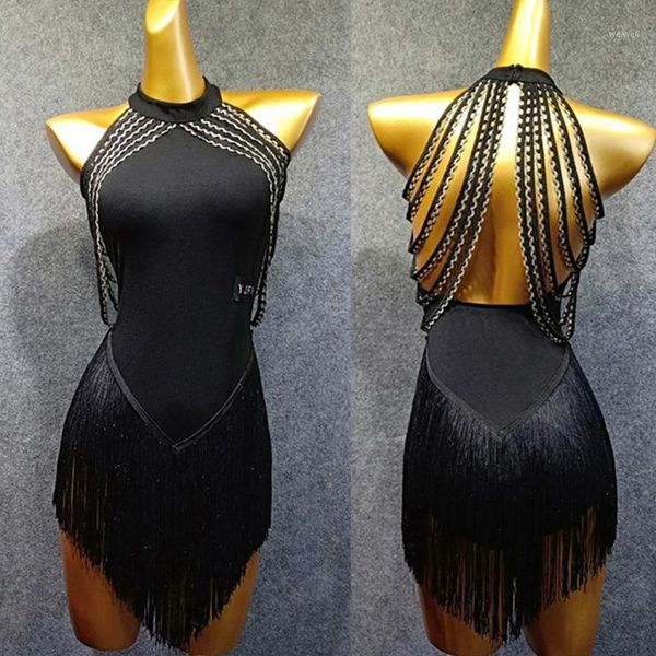 latin dance dress adults black open back tassels sleeveless competition dresses samba dancing costumes clothes stage wear dn33681, Black;red
latin dance dress adults black open back tassels sleeveless competition dresses samba dancing costumes clothes stage wear dn33681, Black;red