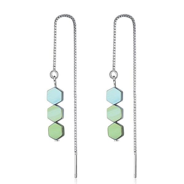 dangle & chandelier green hexagonal geometry ear line gradient long earrings for women 925 sterling silver pendientes jewelry gift brincos s
dangle & chandelier green hexagonal geometry ear line gradient long earrings for women 925 sterling silver pendientes jewelry gift brincos s