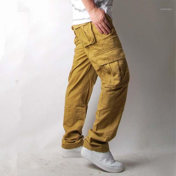 men's cargo pants high-end plus size multi-pockets overalls full-length army style loose 3 colors men's casual trousers1, Blue
men's cargo pants high-end plus size multi-pockets overalls full-length army style loose 3 colors men's casual trousers1, Blue