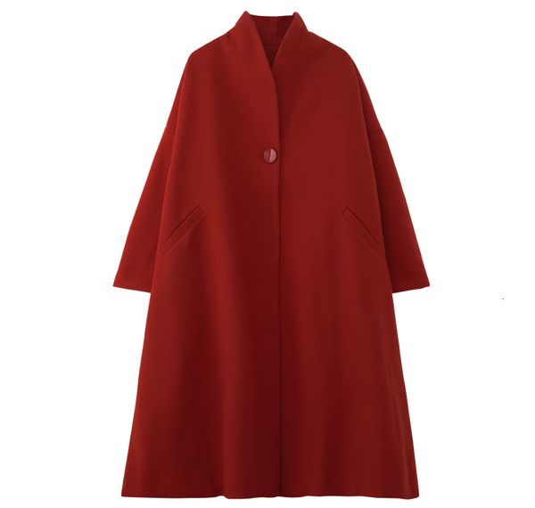 women's new thickened plus size loose woolen cape one button windbreaker coat autumn winter search funds l53, Tan;black
women's new thickened plus size loose woolen cape one button windbreaker coat autumn winter search funds l53, Tan;black