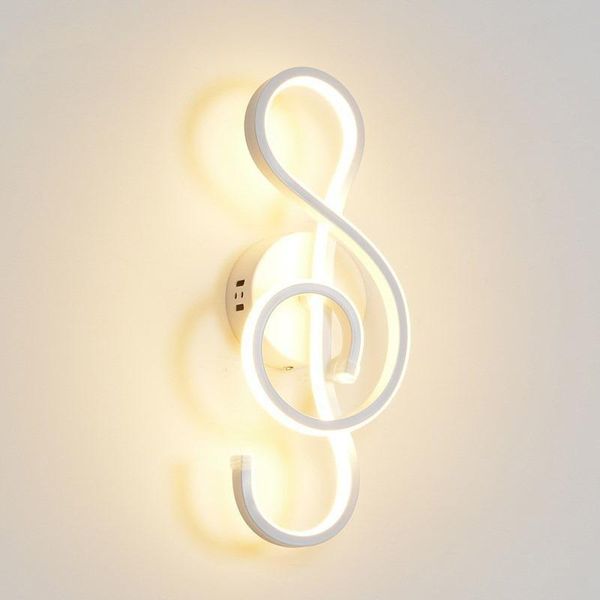 simple and creative led wall lamp musical note design led wall lamp living room background
simple and creative led wall lamp musical note design led wall lamp living room background