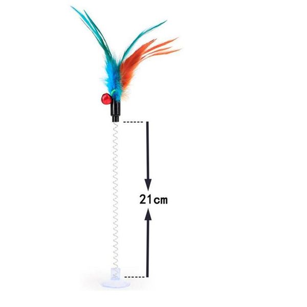 cat toy 1pc funny interactive suction spring cat toy cat feather wand teaser pet interactive supplies favor rand qylakg
cat toy 1pc funny interactive suction spring cat toy cat feather wand teaser pet interactive supplies favor rand qylakg