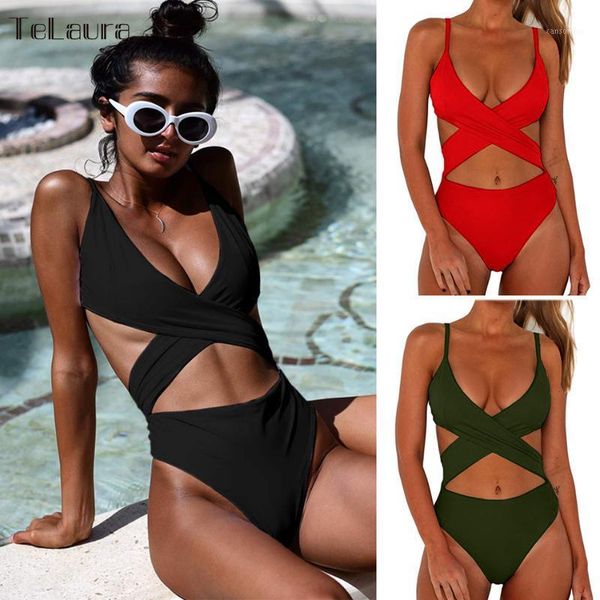 2020 new one piece swimsuit push up swimwear women monokini bandage swimsuit bodysuit bathing suit summer beach wear female1, White;black
2020 new one piece swimsuit push up swimwear women monokini bandage swimsuit bodysuit bathing suit summer beach wear female1, White;black