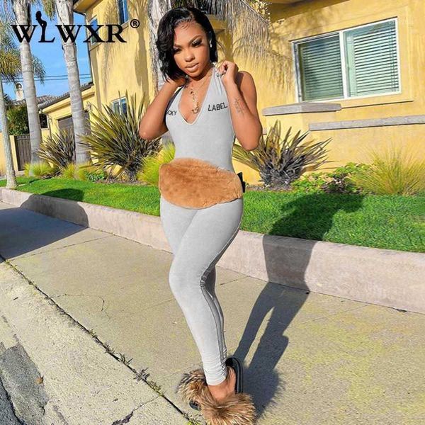 women's jumpsuits & rompers wlwxr streetwear bodycon summer ladies jumpsuit women solid sleeveless backless fitness black female1, Black;white
women's jumpsuits & rompers wlwxr streetwear bodycon summer ladies jumpsuit women solid sleeveless backless fitness black female1, Black;white