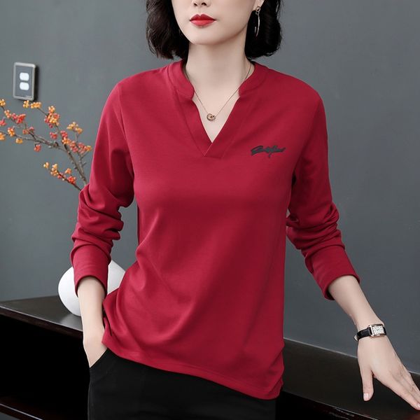 lsdzy mcnmd autumn new t-shirt style bottoming foreign style outerwear long sleeve v-neck cotton aged mcn soft and comfortable t-shirt 2020, White
lsdzy mcnmd autumn new t-shirt style bottoming foreign style outerwear long sleeve v-neck cotton aged mcn soft and comfortable t-shirt 2020, White