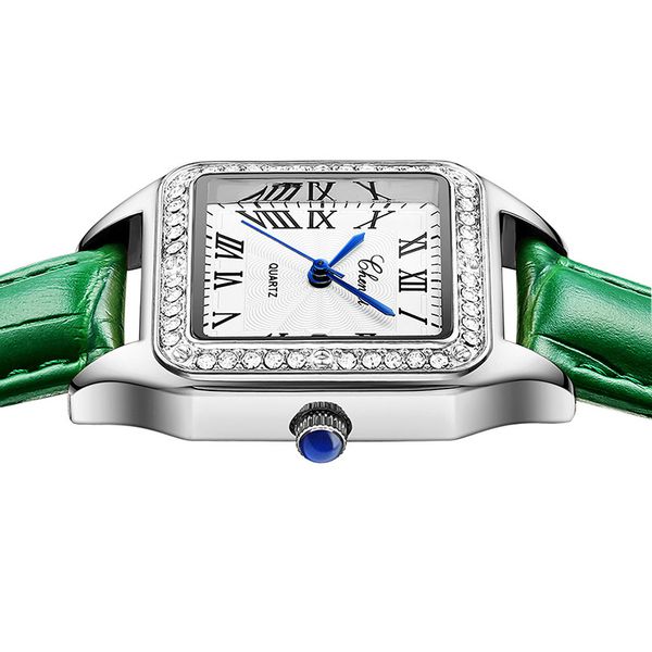 rectangle women leather quartz watch for wristwatch dial female roman womens numeral strap band green clock rhinestone diamond white wa uwwq, Slivery;brown
rectangle women leather quartz watch for wristwatch dial female roman womens numeral strap band green clock rhinestone diamond white wa uwwq, Slivery;brown