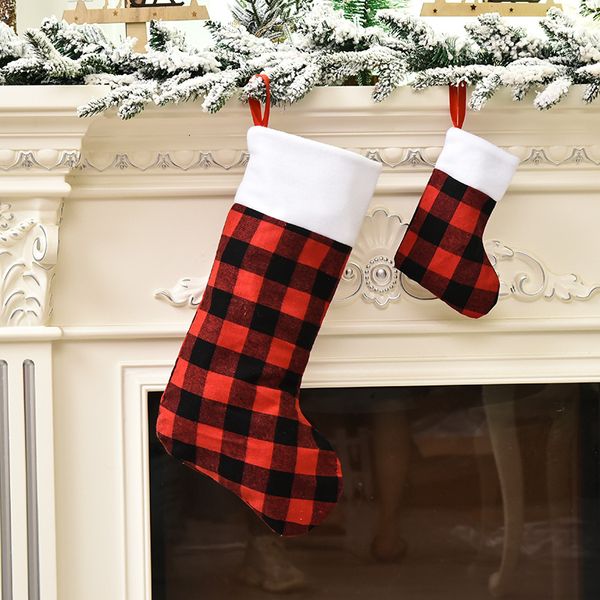 red black plaid christmas stockings socks xmas tree pendants hanging ornament candy gift bags new year party decoration 63210
red black plaid christmas stockings socks xmas tree pendants hanging ornament candy gift bags new year party decoration 63210
