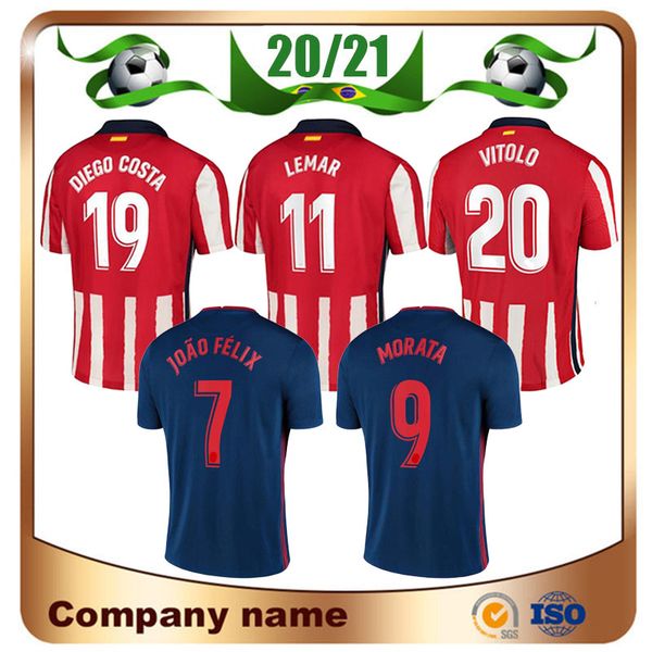 20/21 madrid saul soccer jersey 2020 home koke joao felix soccer shirt away correa lemar diego costa 3rd football uniform, Black;yellow
20/21 madrid saul soccer jersey 2020 home koke joao felix soccer shirt away correa lemar diego costa 3rd football uniform, Black;yellow