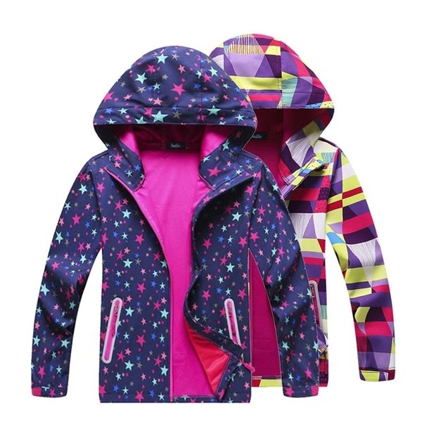 girls soft-shell jacket printing autumn spring coat hiking camping windbreakers waterproof windproof jackets kids sport outwear 0930, Blue;gray
girls soft-shell jacket printing autumn spring coat hiking camping windbreakers waterproof windproof jackets kids sport outwear 0930, Blue;gray