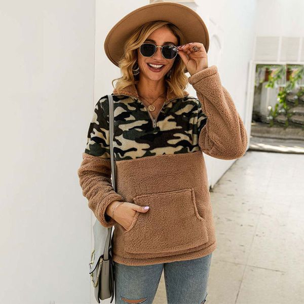 autumn fleece sweatshirt women long sleeve thick warm winter sweatshirt female camouflage fluffy teddy sweatshirts for women, Black
autumn fleece sweatshirt women long sleeve thick warm winter sweatshirt female camouflage fluffy teddy sweatshirts for women, Black