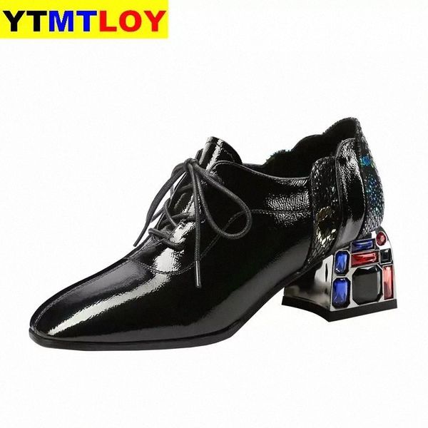 2021 spring new women's shoes lace-up woman heels pointed toe pumps female fashion british style shoes rhinestone heel black #7x1j
2021 spring new women's shoes lace-up woman heels pointed toe pumps female fashion british style shoes rhinestone heel black #7x1j