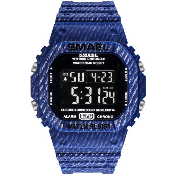 new smael ditigal watch boy mens student waterproof luminous fashion trend watch blue plastic sport watches wristwatches a01a4, Slivery;brown
new smael ditigal watch boy mens student waterproof luminous fashion trend watch blue plastic sport watches wristwatches a01a4, Slivery;brown