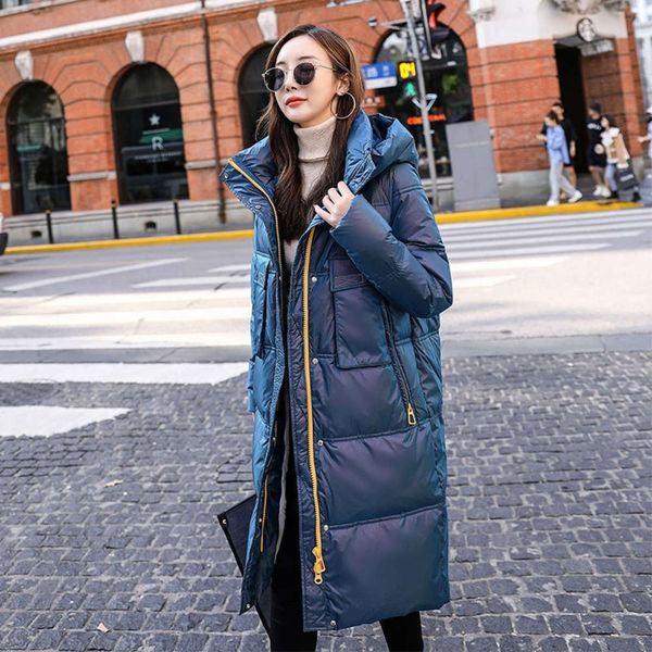 2020 jacket women's middle long high end over knee slim version thickened winter white duck down european fashion parka coats for women, Black
2020 jacket women's middle long high end over knee slim version thickened winter white duck down european fashion parka coats for women, Black