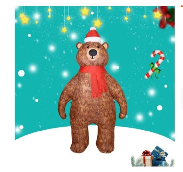 2021 selling popular christmas gas model inflatable 2.1 m christmas bear air model courtyard decoration props decoration christmas
2021 selling popular christmas gas model inflatable 2.1 m christmas bear air model courtyard decoration props decoration christmas