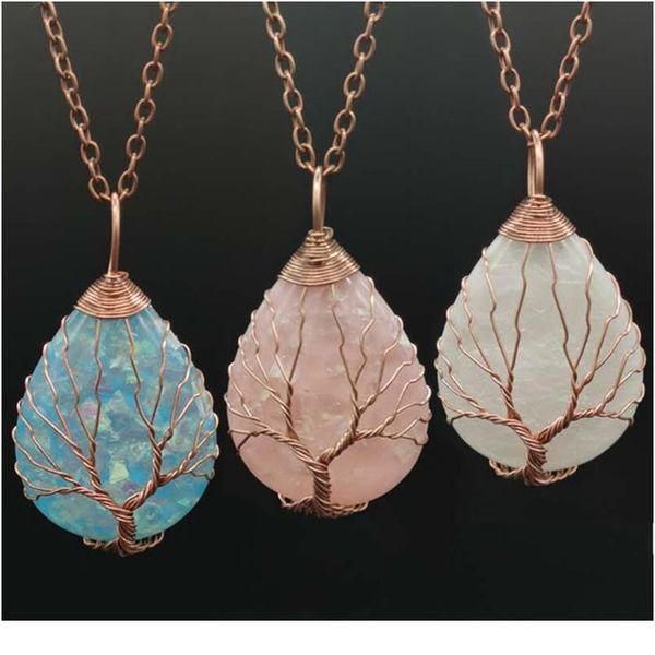 blue crystal water drop pendant necklaces for women antique wire wrapped tree of life abalone shell resin necklace men qyloeh, Black
blue crystal water drop pendant necklaces for women antique wire wrapped tree of life abalone shell resin necklace men qyloeh, Black