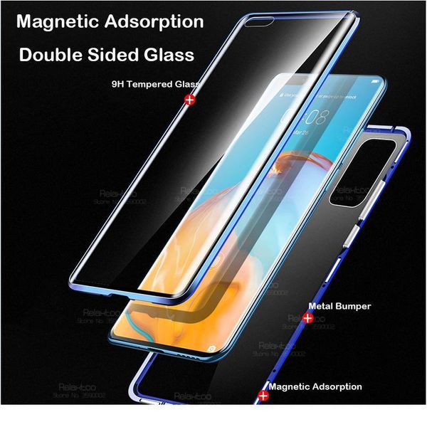 p40 pro case 360 full cover magnetic case for huawei p40 lite p 40 light p40pro metal double-sided glass protecti jllbkw
p40 pro case 360 full cover magnetic case for huawei p40 lite p 40 light p40pro metal double-sided glass protecti jllbkw